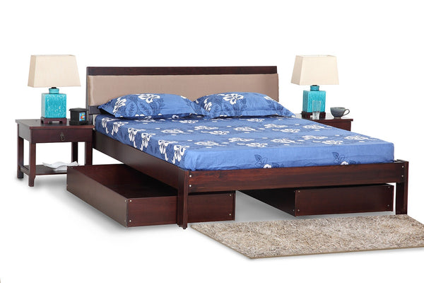 Comfortable Queen Size Bed Complete Set