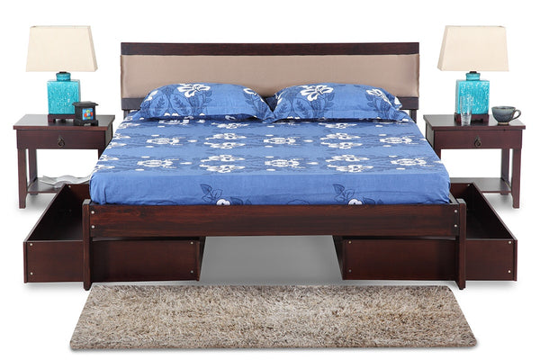 Comfortable Queen Size Bed Complete Set