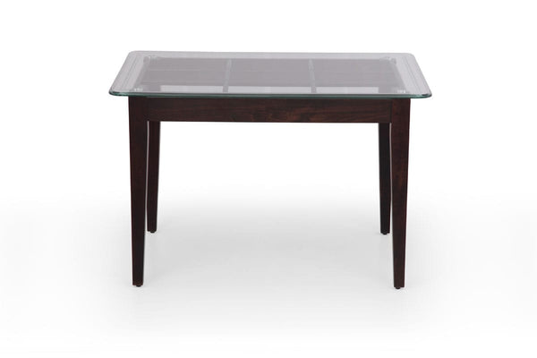 Glass Top Four Seater Dining Table