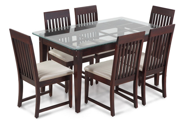 Stylish Six Seater Dining Table Set