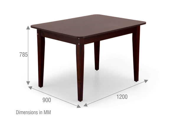 Rectangular Four Seater Dining Table Set