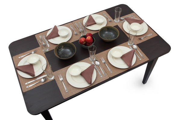 Rectangular Six Seater Dining Table