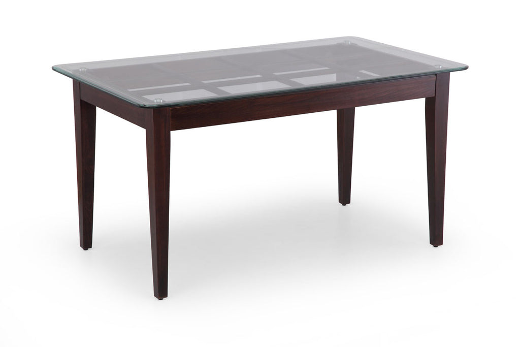 Glass Top Six Seater Dining Table