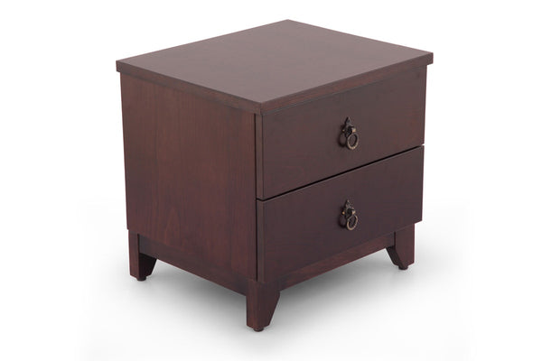 2 Drawer Bed Side Table