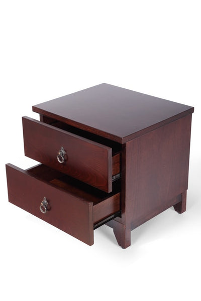 2 Drawer Bed Side Table