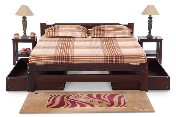 Classic Queen Size Bed Complete Set