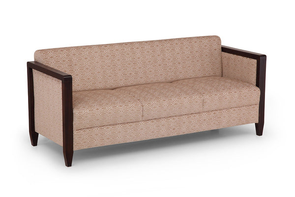 Three Seater Wooden Sofa