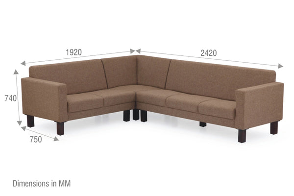L Shape Sofa 2+C+3